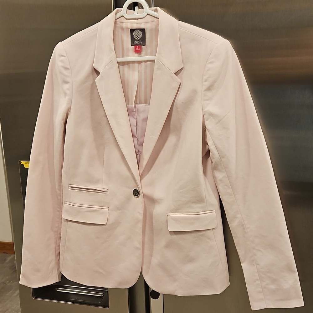 💕VINCE CAMUTO💕 Blazer Suit Jacket ~ Light Pink 8